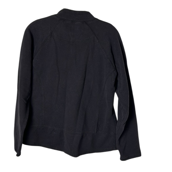 Woolrich sweater, women M. quarter zip, vintage,logo,quality craftsmanship, - Picture 6 of 13